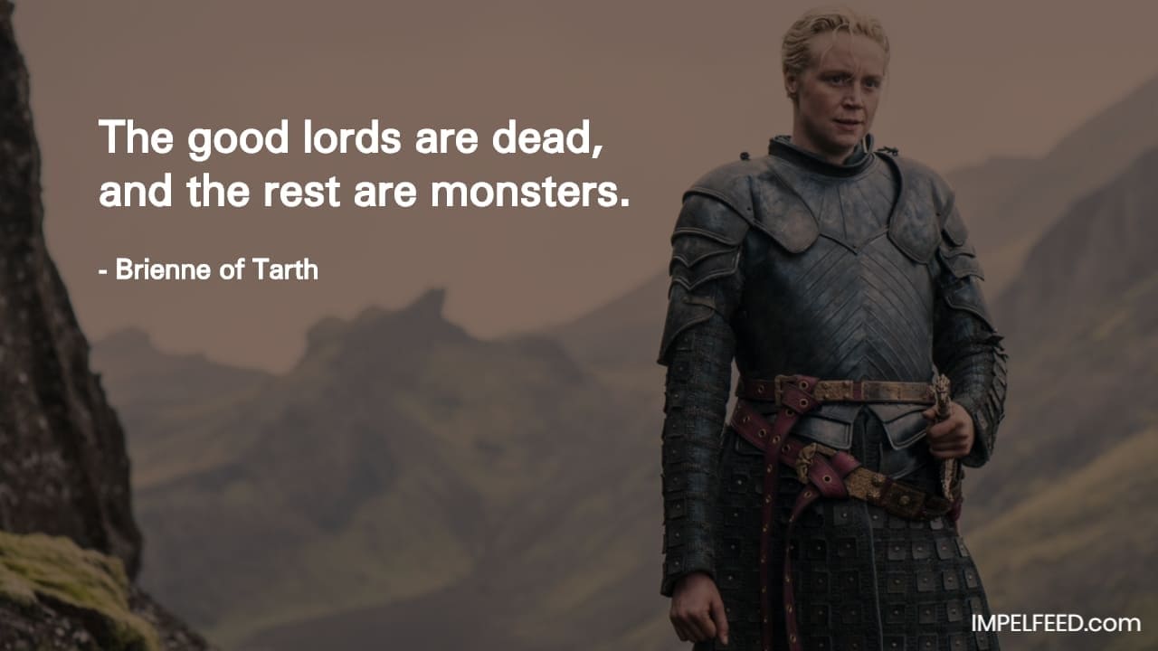 Brienne of Tarth Quote