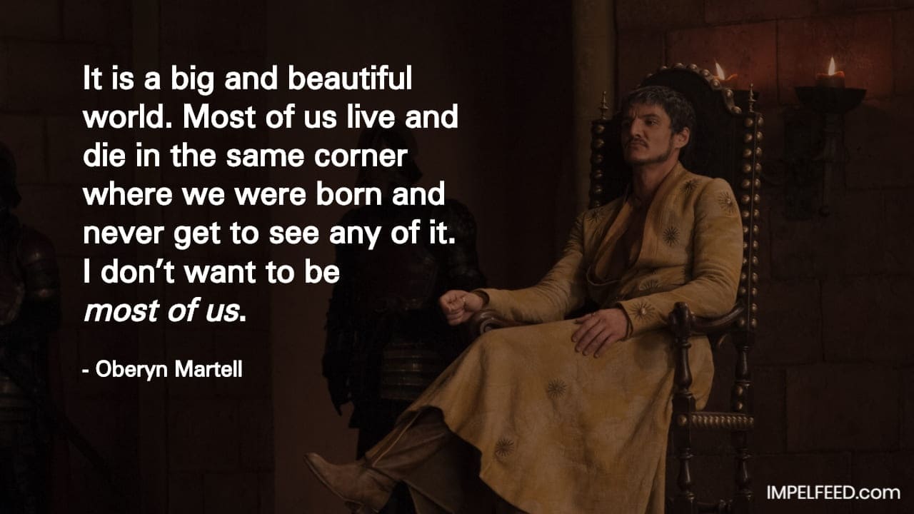 Oberyn Martell Quote