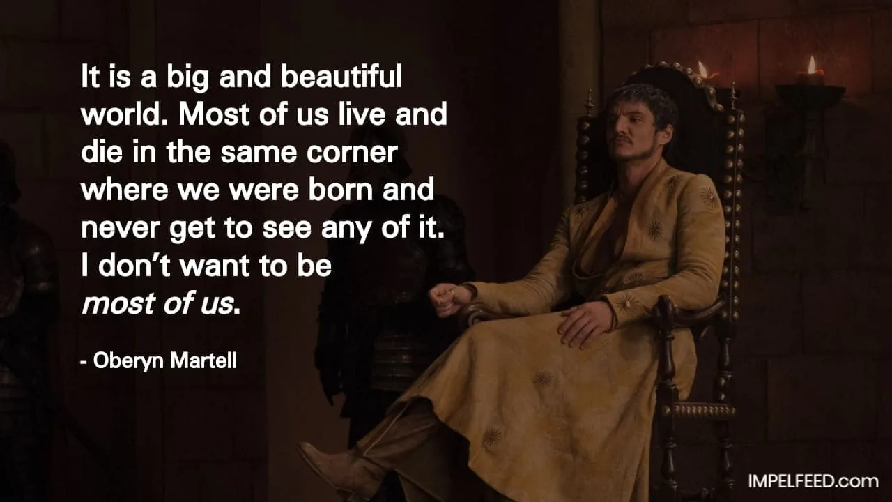 Oberyn Martell Quote